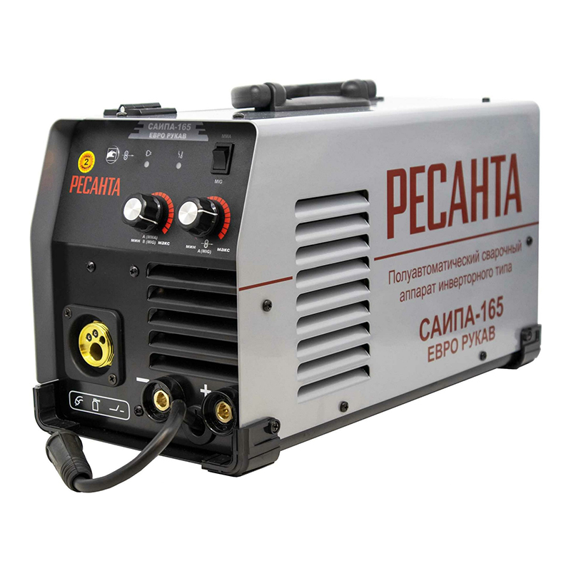 Сварочный полуавтомат Ресанта САИПА-165 Евро рукав (MIG/MAG) Сварочный полуавтомат Ресанта САИПА-165 Евро рукав (MIG/MAG)