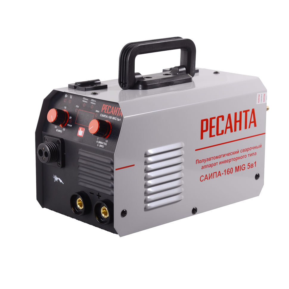 Сварочный полуавтомат Ресанта САИПА-160 MIG 5в1 Сварочный полуавтомат Ресанта САИПА-160 MIG 5в1