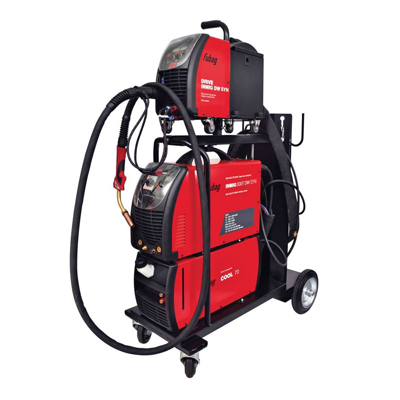 Cварочный полуавтомат-инвертор INMIG 500T DW SYN PULSE+DRIVE INMIG DW+горелка, блок охл., телега Cварочный полуавтомат-инвертор INMIG 500T DW SYN PULSE+DRIVE INMIG DW+горелка, блок охл., телега