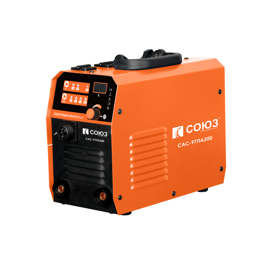 Инверторный сварочный полуавтомат СОЮЗ САС-97ПА200 Инверторный сварочный полуавтомат СОЮЗ САС-97ПА200