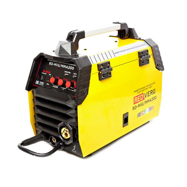 Сварочный полуавтомат RedVerg RD-MIG/MMA200 (бестрансформаторный) Сварочный полуавтомат RedVerg RD-MIG/MMA200 (бестрансформаторный)