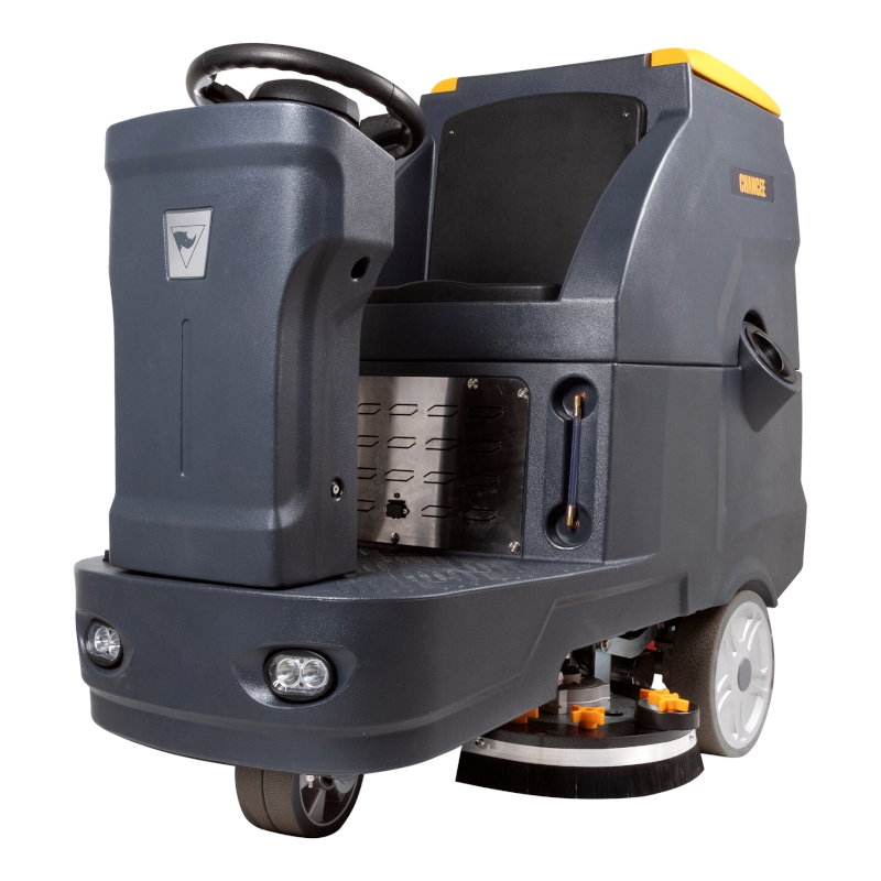 Поломоечная машина с местом оператора Chancee K80 Double brush с литиевым АКБ (300 а/ч)