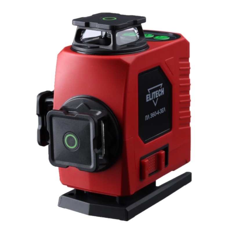 Нивелир лазерный Elitech ПЛ 360-4-ЗЕЛ Нивелир лазерный Elitech ПЛ 360-4-ЗЕЛ