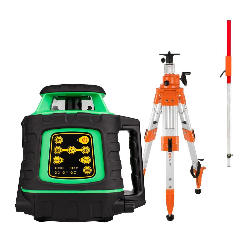 Комплект ротационный нивелир AMO ROTOR 300G + штатив рейка Комплект ротационный нивелир AMO ROTOR 300G + штатив рейка