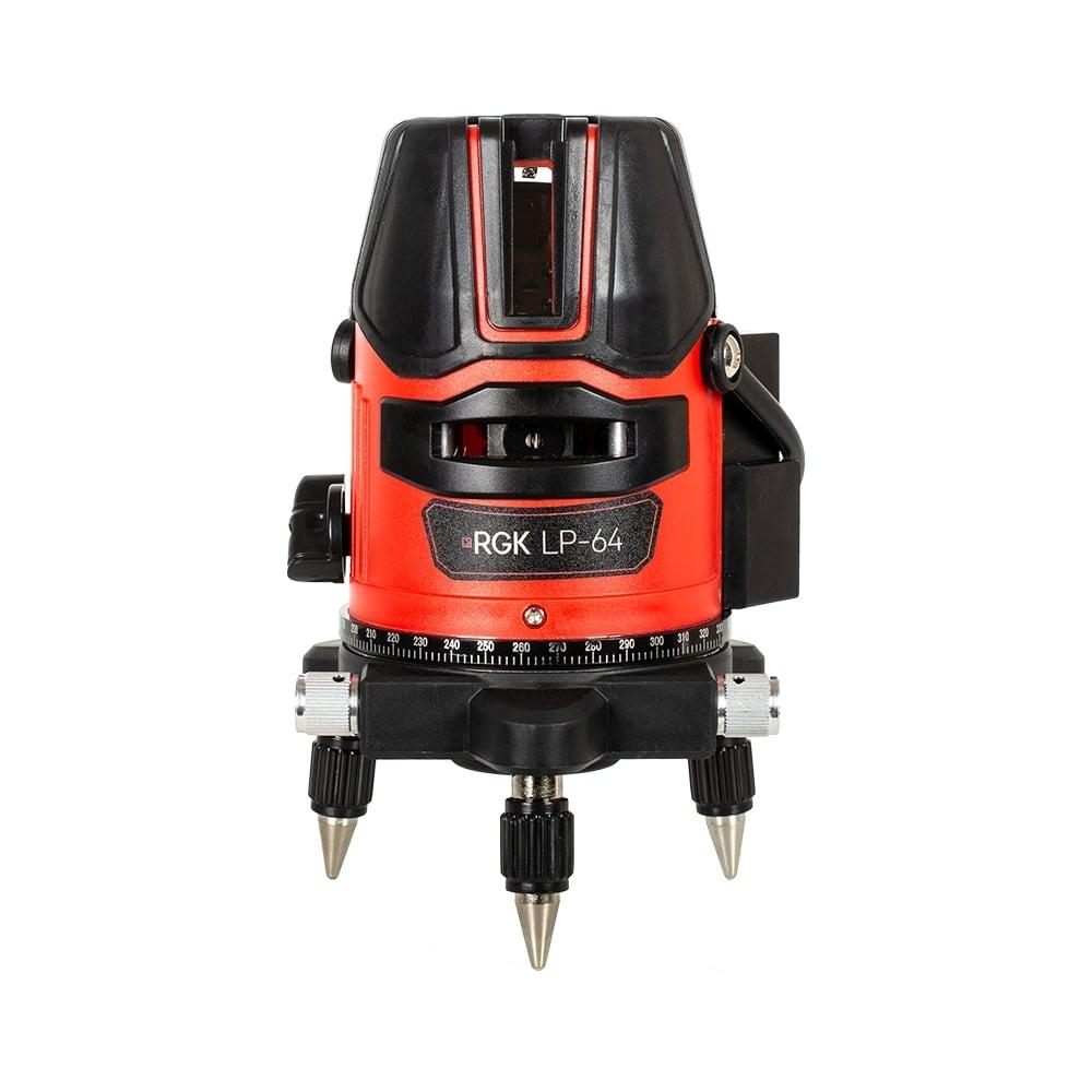 Уровень лазерный RGK LP-64 с калибровкой Уровень лазерный RGK LP-64 с калибровкой