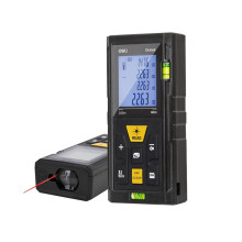 Лазерный дальномер DELI DL4169 (диапазон измерения 0,05-60м, точность ±3мм, дисплей 1,7 дюймов)