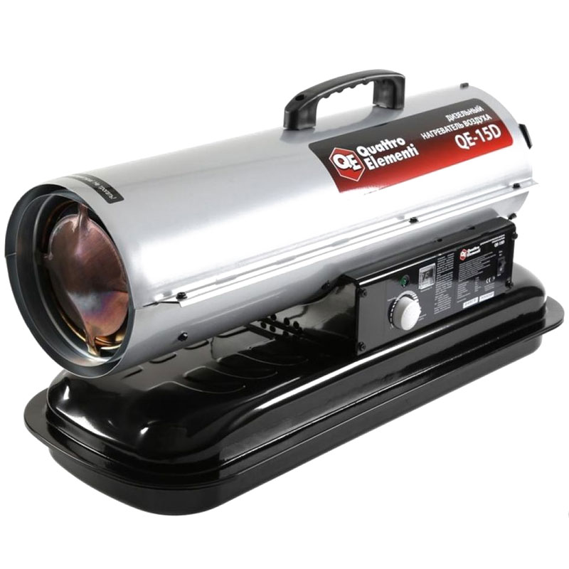 Дизельная тепловая пушка прямого нагрева Quattro Elementi QE-15D Дизельная тепловая пушка прямого нагрева Quattro Elementi QE-15D