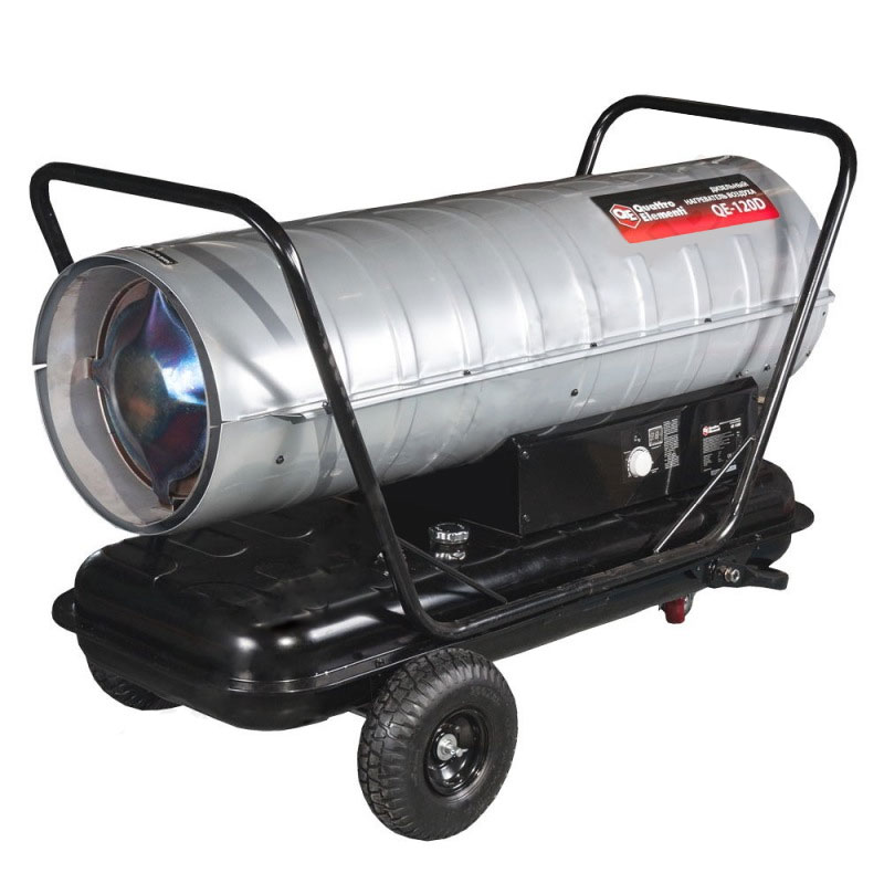 Дизельная тепловая пушка прямого нагрева Quattro Elementi QE-120D Дизельная тепловая пушка прямого нагрева Quattro Elementi QE-120D