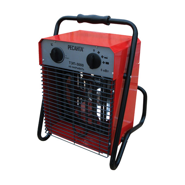 Тепловая пушка электрическая Ресанта ТЭП-5000 Тепловая пушка электрическая Ресанта ТЭП-5000