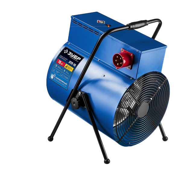 Электрическая тепловая пушка ЗУБР Профессионал ЗТП-15 Электрическая тепловая пушка ЗУБР Профессионал ЗТП-15