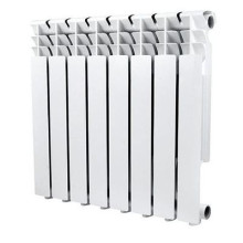 Алюминиевый радиатор OGINT Delta Plus 500 8 секц Q=1072Вт