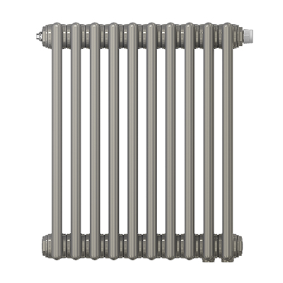 Радиатор трубчатый Zehnder Charleston Retrofit 3057, 12 сек.1/2 бок.подк. RAL0325 TL (кроншт.в компл