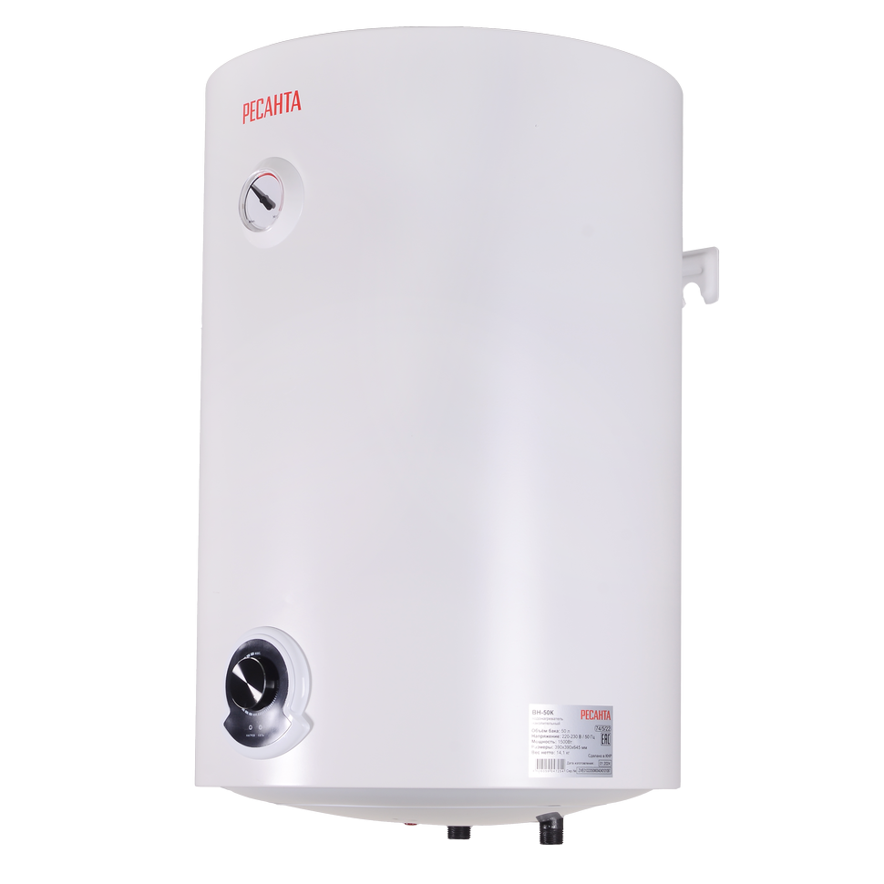Водонагреватель накопительный Ресанта круглый ВН-50K Водонагреватель накопительный Ресанта круглый ВН-50K