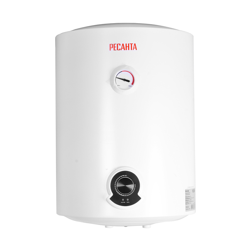 Водонагреватель накопительный круглый Ресанта ВН-30К Водонагреватель накопительный круглый Ресанта ВН-30К