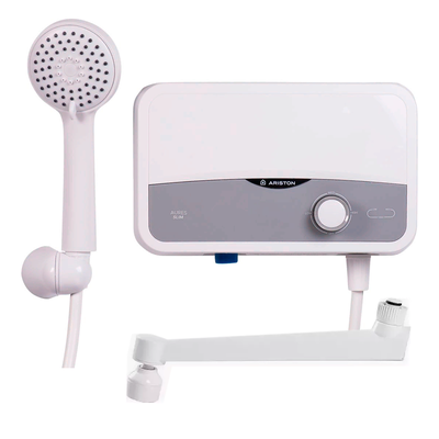 Электрический проточный водонагреватель 3,5 кВт Ariston AURES S 3.5 COM PL Электрический проточный водонагреватель 3,5 кВт Ariston AURES S 3.5 COM PL