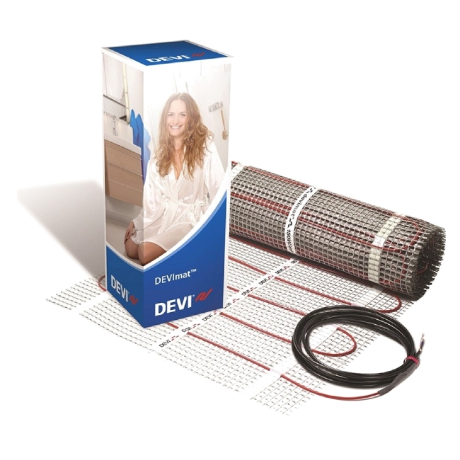 Нагревательный мат DEVIcomfort™ 150T (DTIR-150) 525 Вт 0,5 x 7 м, 3,5 кв.м. Нагревательный мат DEVIcomfort™ 150T (DTIR-150) 525 Вт 0,5 x 7 м, 3,5 кв.м.