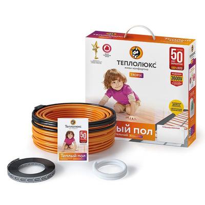 Нагревательный кабель 2 м2 Теплолюкс Tropix ТЛБЭ 13,0 м/190 Вт Нагревательный кабель 2 м2 Теплолюкс Tropix ТЛБЭ 13,0 м/190 Вт