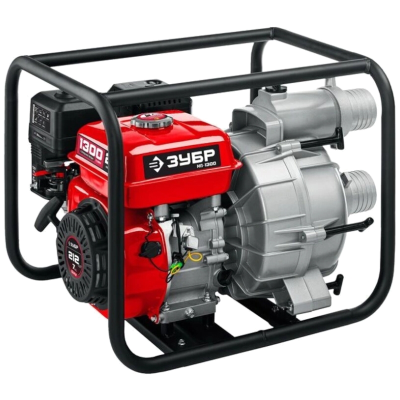 Мотопомпа бензиновая для грязной воды ЗУБР МПГ-1300
