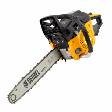 Пила цепная бензиновая Denzel DGS-5218, шина 45 см, 52 см3, 3.5 л.с, шаг 0.325, паз 1.5 мм, 72 звена