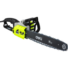 Пила электрическая цепная DELI DL-LJ405-E1 (1600Вт, шина 40, 5см, шаг цепи 0,375, 10 м/с) 103029