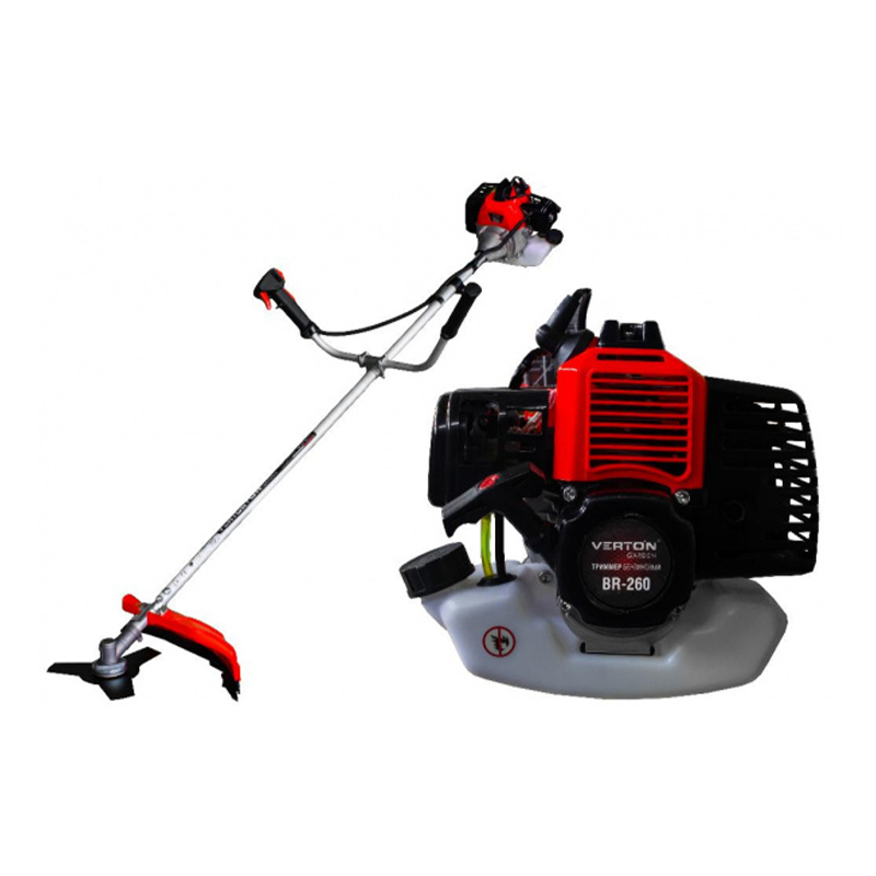 Триммер бензиновый VERTON garden BR-260 (26 см3,не разб. штанга, ремень, нож 3т, катушка)