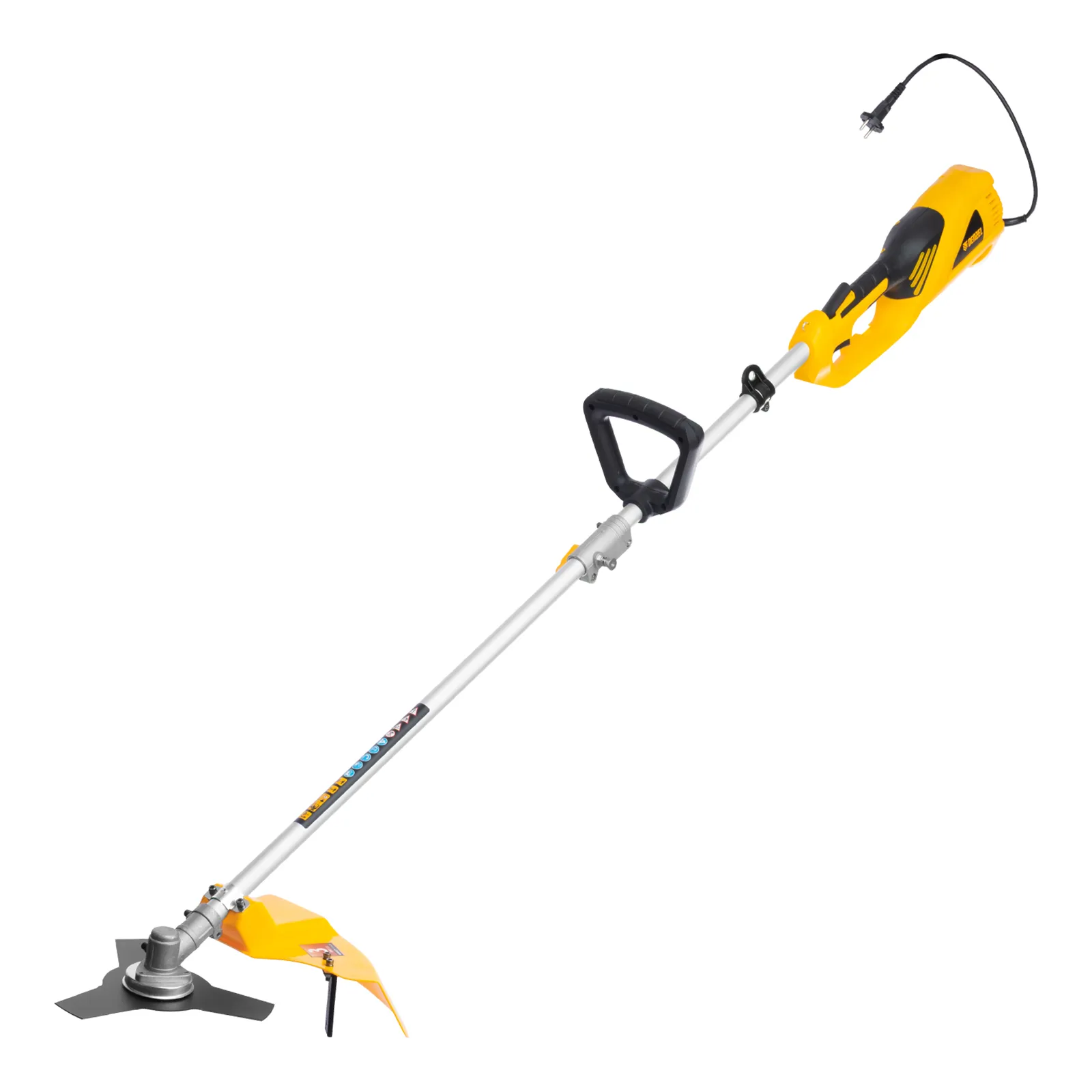 Триммер электрический Denzel TE-1200, 1200 Вт, 380 мм, катушка + диск, разборная штанга Триммер электрический Denzel TE-1200, 1200 Вт, 380 мм, катушка + диск, разборная штанга