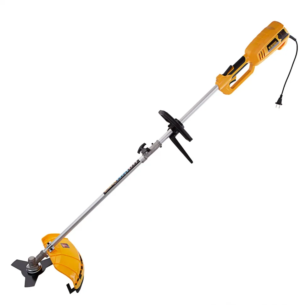 Триммер электрический Denzel TE-1220, 1200 Вт, 380 мм, катушка, диск, разборная штанга Триммер электрический Denzel TE-1220, 1200 Вт, 380 мм, катушка, диск, разборная штанга