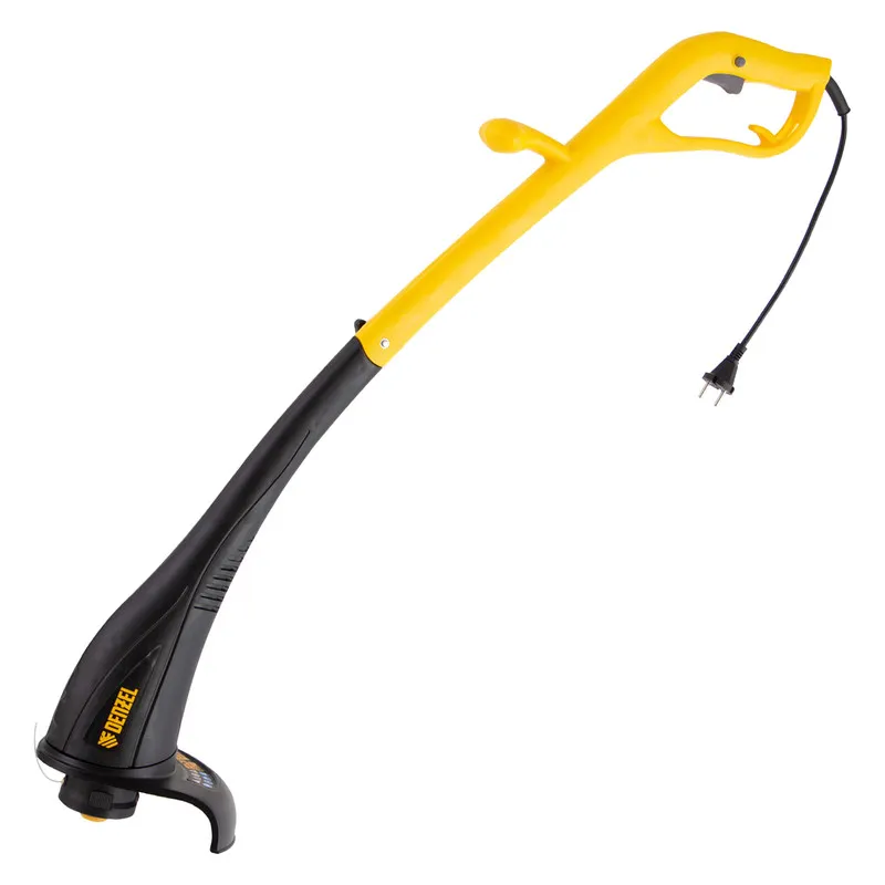 Триммер электрический Denzel TE-350, 350 Вт, 260 мм, катушка полуавтомат