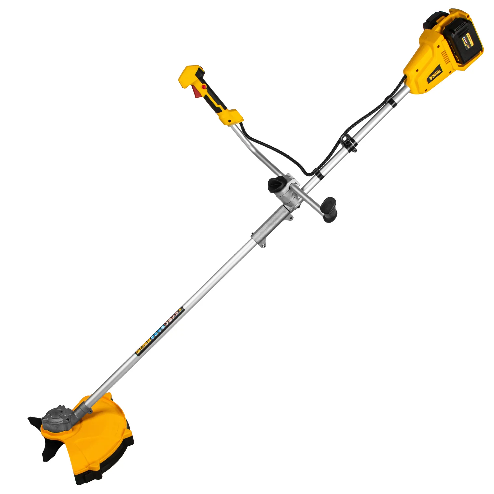 Триммер аккумуляторный бесщеточный Denzel CBC350-36, Li-ion, 36 В, 350 мм Триммер аккумуляторный бесщеточный Denzel CBC350-36, Li-ion, 36 В, 350 мм