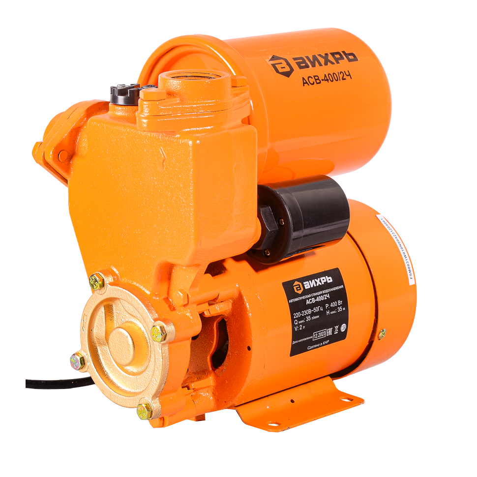 Автономная станция водоснабжения Вихрь АСВ-400/2Ч