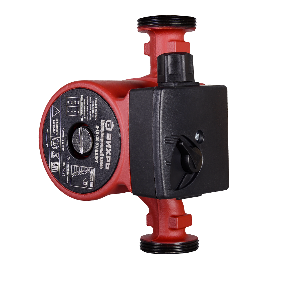 Насос циркуляционный Вихрь Ц-1Д/40 СТАНДАРТ Насос циркуляционный Вихрь Ц-1Д/40 СТАНДАРТ