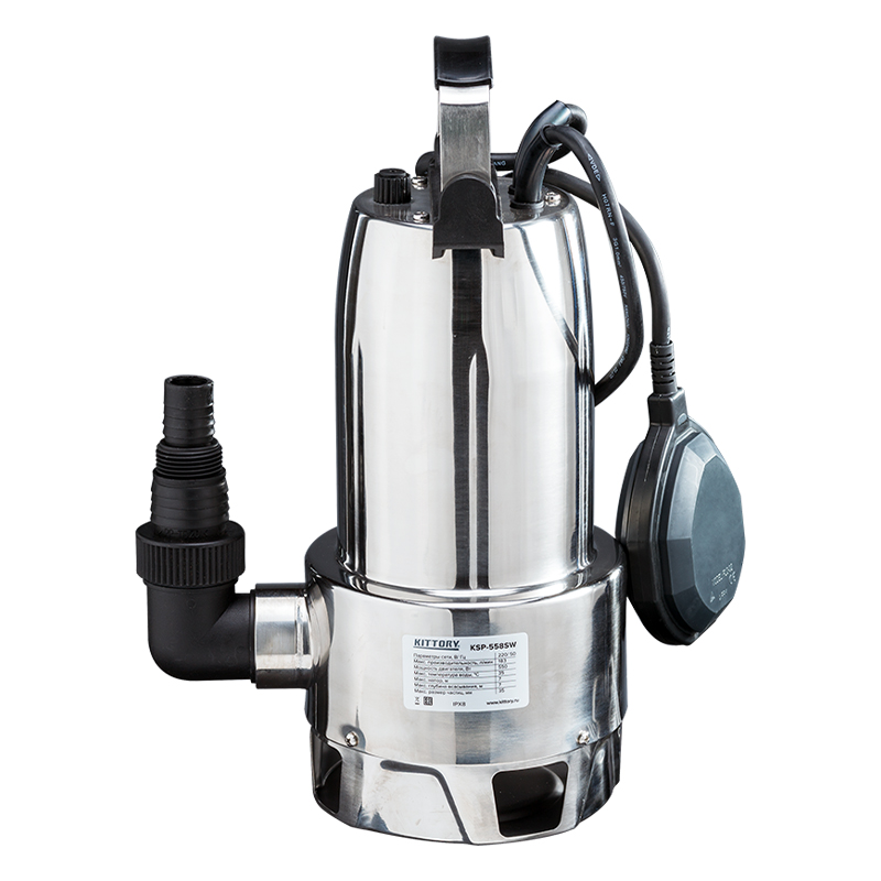 Насос погружной для грязной воды KITTORY KSP 558SW Насос погружной для грязной воды KITTORY KSP 558SW