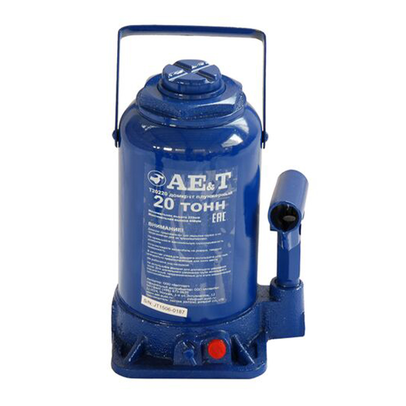Домкрат бутылочный T20220 AE&T 20т