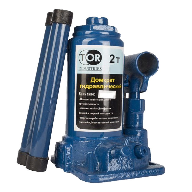 Домкрат гидравлический TOR ДГ-2 г/п 2,0 т (в пластиковом кейсе) 1006112 Домкрат гидравлический TOR ДГ-2 г/п 2,0 т (в пластиковом кейсе) 1006112