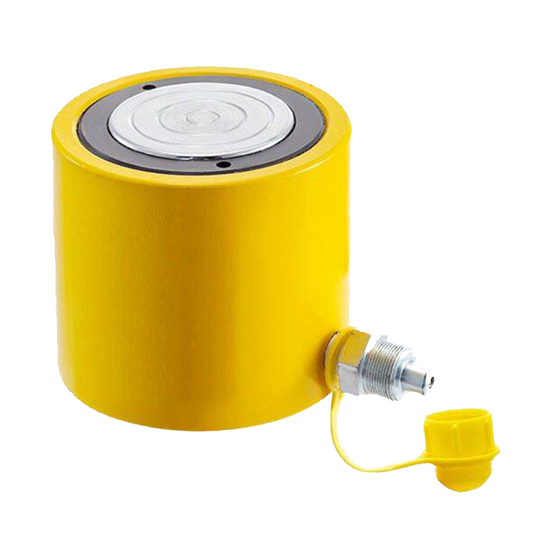 Грузовой домкрат с пружинным возвратом штока Инстан ДГН30-100П (30т, ход 100мм)