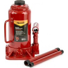 Домкрат гидравлический бутылочный, 16 т, h подъема 220-420 мм Sparta Домкрат гидравлический бутылочный, 16 т, h подъема 220-420 мм Sparta