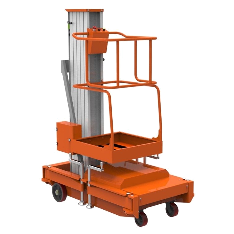 Подъемник мачтовый телескопический TOR GTWY10-100 AC 125 кг 10 м 1-мачтовый (от сети) (G)