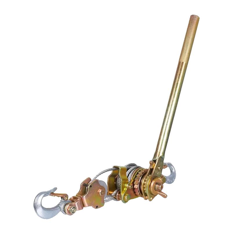 Лебедка ручная рычажная EURO-LIFT DK-1000, тяговое усилие 1.0 тн, с канатом Лебедка ручная рычажная EURO-LIFT DK-1000, тяговое усилие 1.0 тн, с канатом