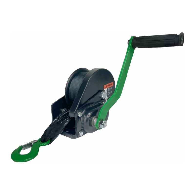 Лебедка ручная с тормозом HITCH HWB1100 (лента)