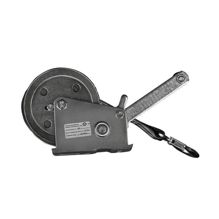 Лебедка ручная барабанная GEARSEN FD 544 кг, 10 м (лента) Лебедка ручная барабанная GEARSEN FD 544 кг, 10 м (лента)