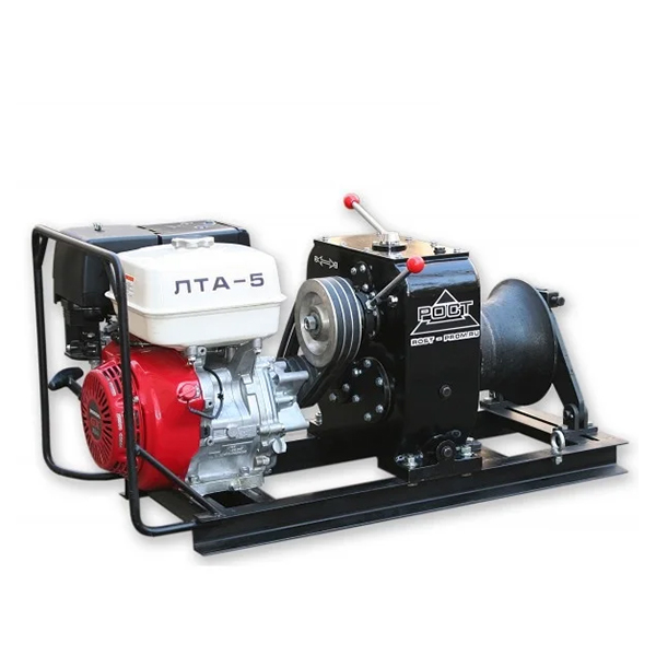 Бензиновая лебедка РОСТ ЛТА-5 Бензиновая лебедка РОСТ ЛТА-5