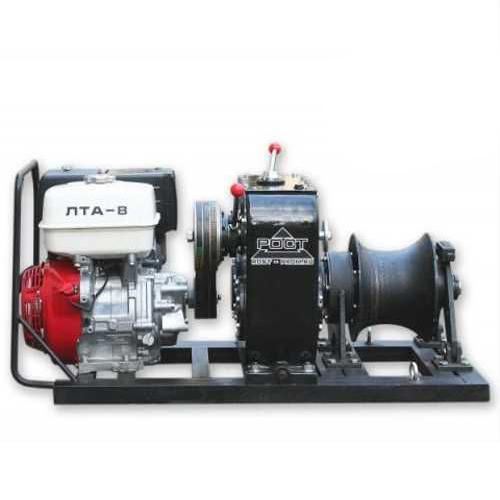 Лебедка тяговая автономная РОСТ ЛТА-8 Лебедка тяговая автономная РОСТ ЛТА-8