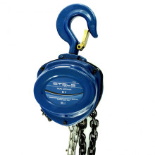 Таль цепная Stels 5 т 3 м, расстояние между крюками 600 мм
