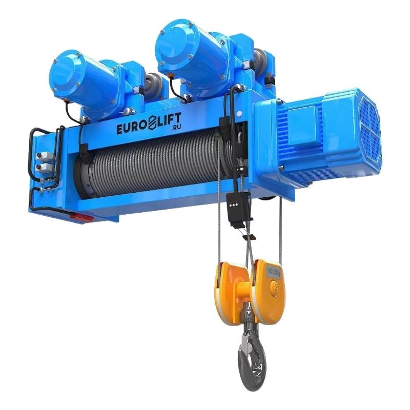 Таль электр. стац. канатная FOH 20т 12м (тепловая защита двигателя без пульта, без электрошкафа)