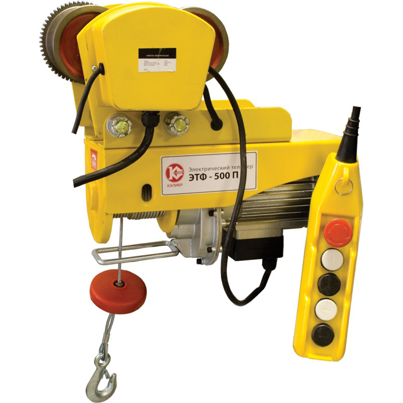 Электротельфер Калибр ЭТФ- 500П