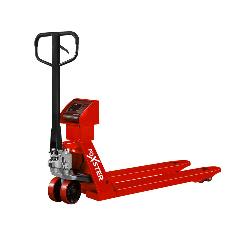 Гидравлическая тележка с весами FOXSTER CW30 (полиуретан) Гидравлическая тележка с весами FOXSTER CW30 (полиуретан)