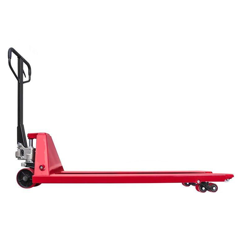 Гидравлическая тележка RAKUDA CP 25 LONG 2000, колёса п/у, ролики п/у (VILS)