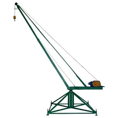 Стреловой кран Мастер г/п 320 кг (с грузом), подъём 4-60 м Стреловой кран Мастер г/п 320 кг (с грузом), подъём 4-60 м