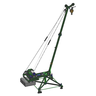 Кран стреловой поворотный TOR МАСТЕР-3 1000 кг 50 м (с ручным поворотом стрелы) Кран стреловой поворотный TOR МАСТЕР-3 1000 кг 50 м (с ручным поворотом стрелы)