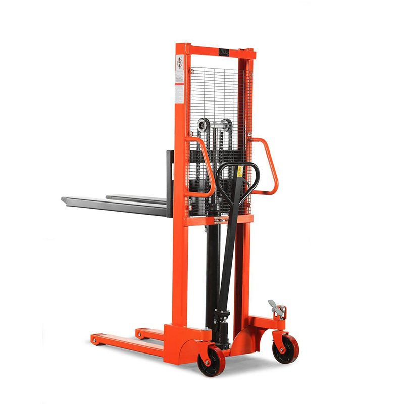 Штабелер гидравлический ручной NOBLELIFT SFH1016AG с раздвижными вилами Штабелер гидравлический ручной NOBLELIFT SFH1016AG с раздвижными вилами